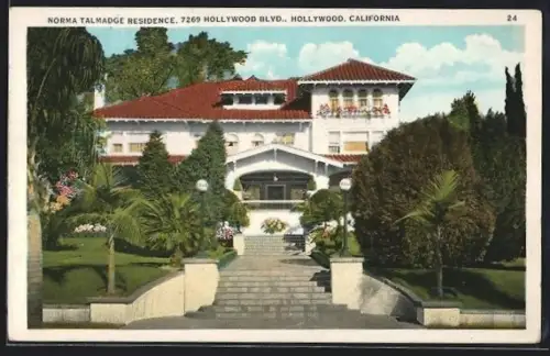 AK Hollywood, CA, Norma Talmadge Residence, 7269 Hollywood Boulevard