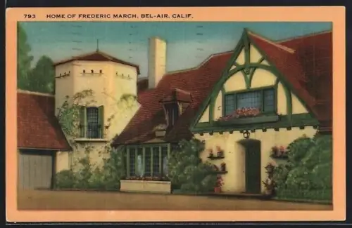 AK Bel-Air, CA, Home of Frederic March