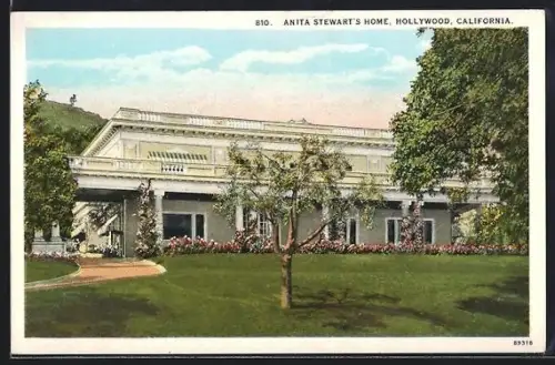 AK Hollywood, CA, Anita Stewart`s Home