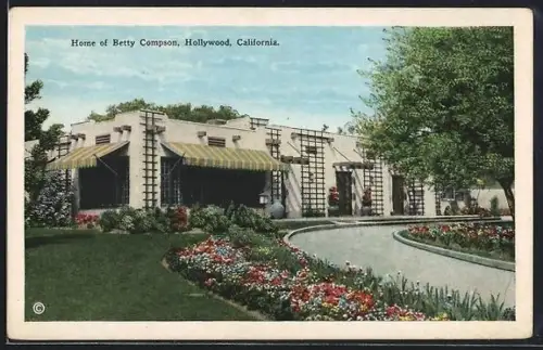AK Hollywood, CA, Home of Betty Compson