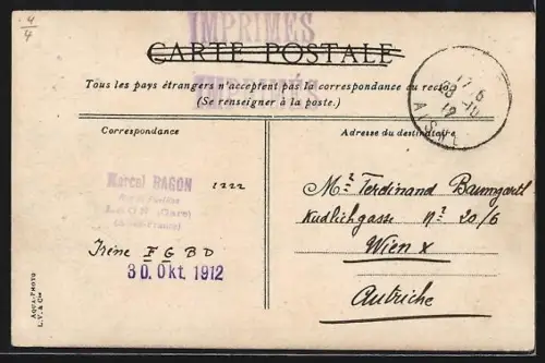 AK Laon, La Tour Penchée, XIIIe Siècle