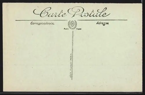 AK Laon, La Rue du Bourg