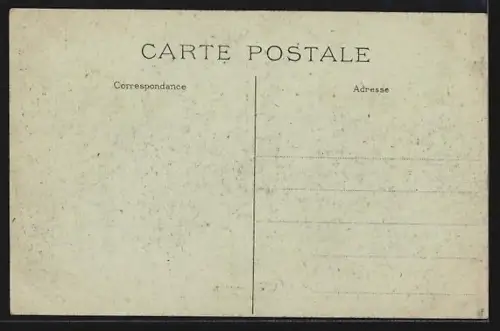 AK Mons-en-Laonnois, Grande Place