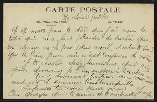 AK St-Rémy-Blanzy /Aisne, Vue de la Place