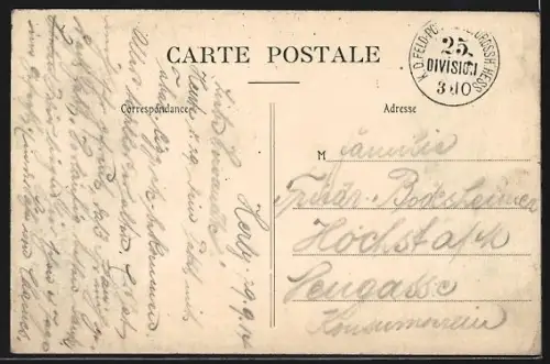 AK Liez /Aisne, Mairie et École