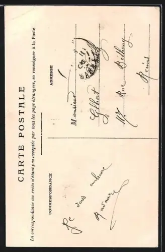 AK Laon, Escalier de la Gare, Grimpette