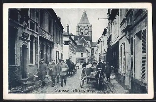 AK Bruyéres, Une rue