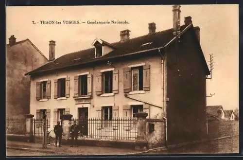 AK Thaon-les-Vosges, Gendarmerie Nationale