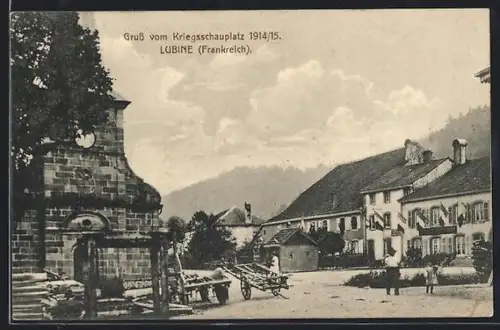 AK Lubine, Blick in den Ort