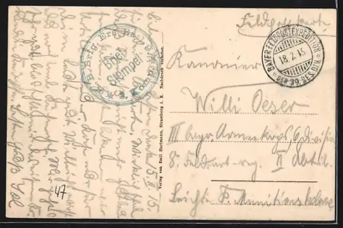 AK Lubine, Blick in den Ort