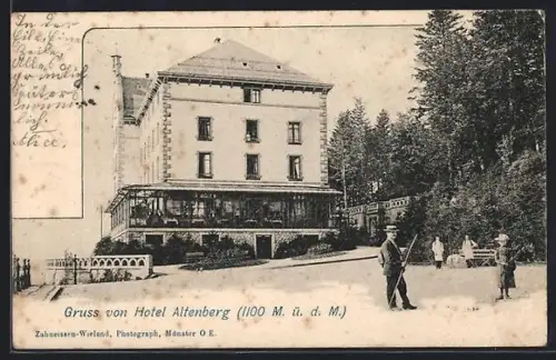 AK Altenberg, Hotel Altenberg