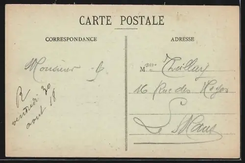 AK Bruyères-en-Vosges, Rue de l`Église