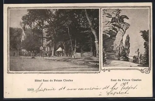 AK Saverne, Hôtel Saut du Prince Charles et Saut du Prince Charles