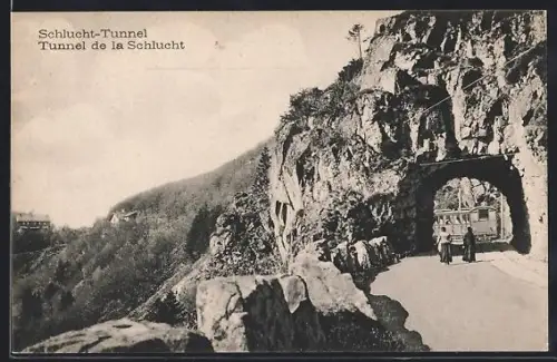 AK Tunnel de la Schlucht, Lokomotive