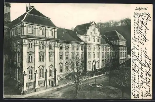 AK Schöntal / Jagst, Ansicht der Neuen Abtei