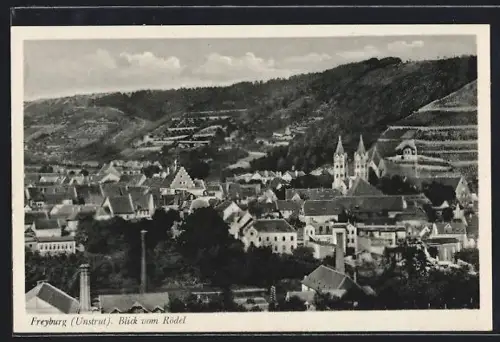 AK Freyburg, Blick vom Rödel