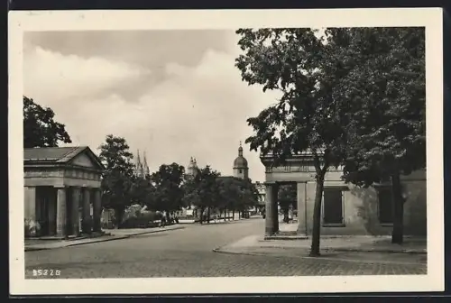 AK Naumburg /Saale, Partie am Salztor