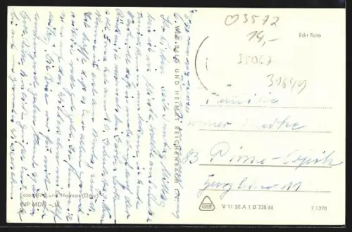 AK Mieste, Riesebergstrasse, Wilhelmstrasse & Olytechnische Oberschule