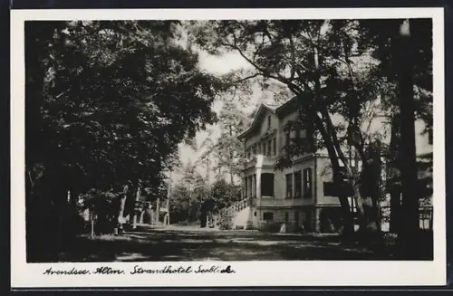 AK Arendsee, Altm. Strandhotel Seeblick