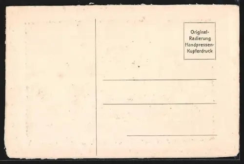 Künstler-AK Weimar / Thüringen, Wittums-Palais