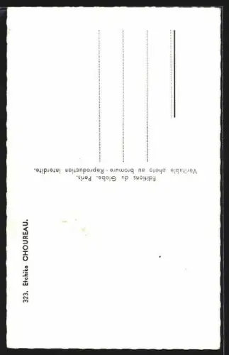 AK Schauspielerin Etchika Choureau im Portrait