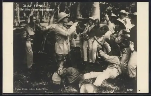 AK Schauspieler Olaf Fönss in Die Ehre seiner Schwestern