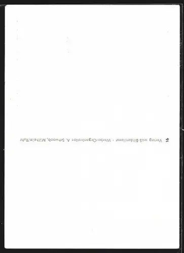 AK Schauspielerin Ingrid Bergman mit Hand im Haar