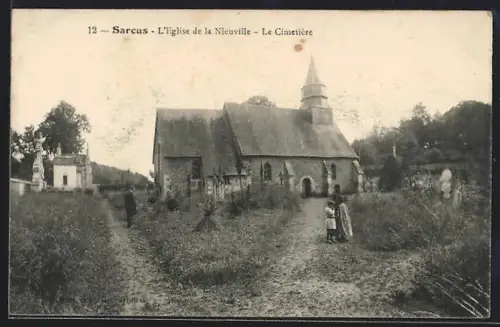 AK Sarcus, L`Église de la Nieuville, Le Cimetière