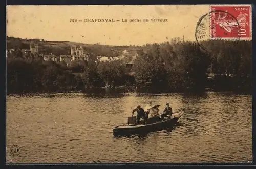 AK Chaponval, La pêche au verveux