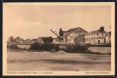 AK Saint-Leu-d`Esserent /Oise, La Sucrerie