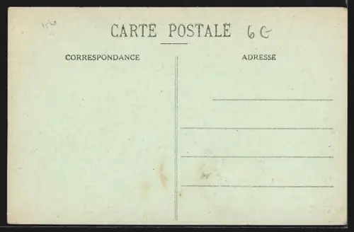 AK Le Francport /Oise, Voie où s`arrêta le train pour la signature de l`Armistice