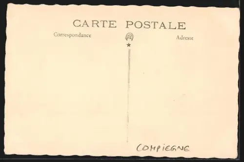AK Compiègne, Fêtes de Jeanne d`Arc, 1930