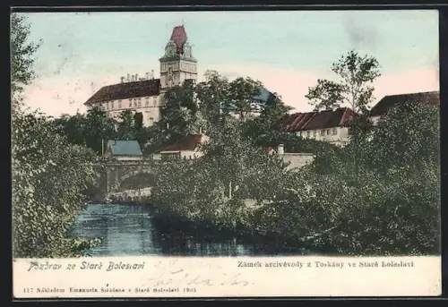 AK Stará Boleslav, Zámek arcivévody z Toskány