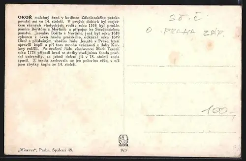 AK Okor, Blick auf eine Ruine