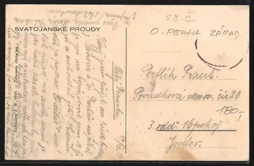 AK Svatojanské Proudy, Cástecný pohled