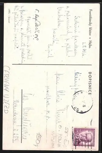 AK Cerveny Ujezd, Frantiskánsky kláster