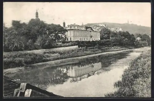 AK Zbraslavice, Cástnecny pohled, Zámek