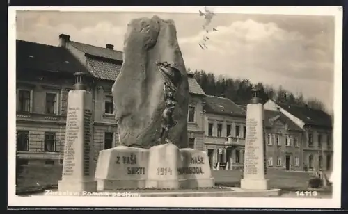 AK Zbraslav, Pomník padlým, Denkmal