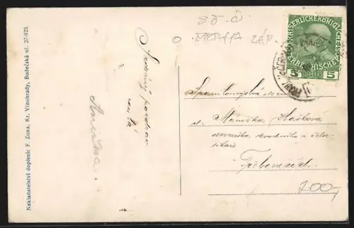 AK Zampach u Jílového, Cástecny pohled, zeleznicni most