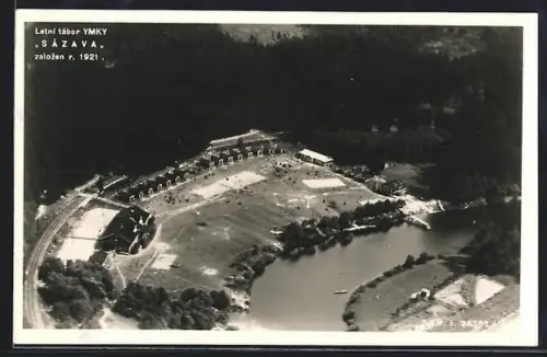 AK Sazava, Letni tabor YMKY, Partie am Fluss