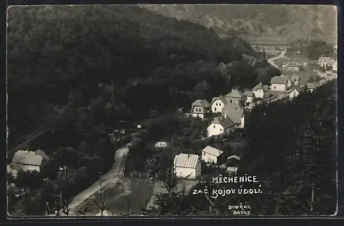 Foto-AK Méchenice, Zac bojoc údolí