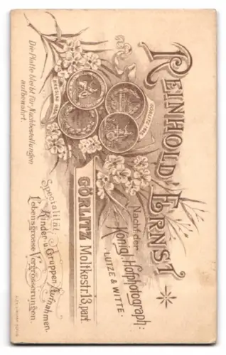 Fotografie Reinhold Ernst, Görlitz, Moltkestr. 13, Porträt zweier Frauen in eleganter Kleidung