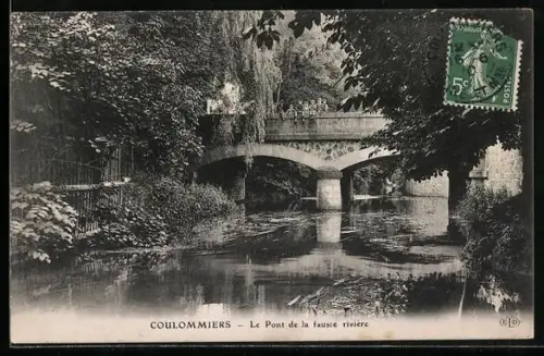 AK Coulommiers, Le Pont de la fausse rivière
