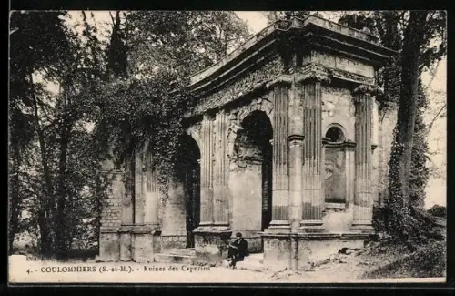 AK Coulommiers /S-et-M., Ruines des Capucins