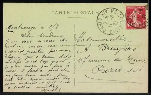 AK Coulommiers /S-et-M., Ruines des Capucins