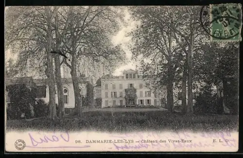 AK Dammarie-les-Lys, Château des Vives-Eaux