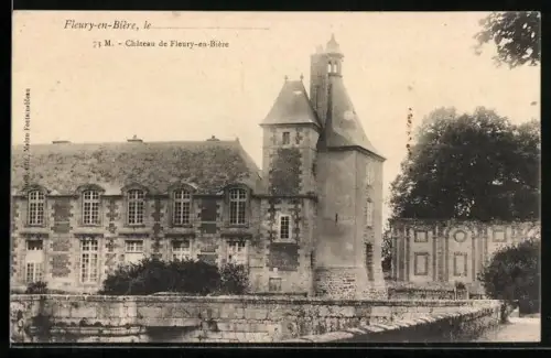 AK Fleury-en-Bière, Château de Fleury-en-Bière