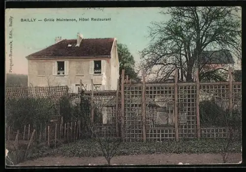 AK Bailly, Grille Maintenon, Hôtel Restaurant