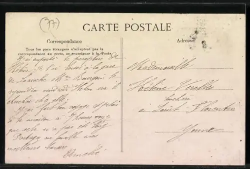 AK Pont-aux-Dames /Couilly, Maison de retraite des Artistes Dramatiques, Vue sur le Parc