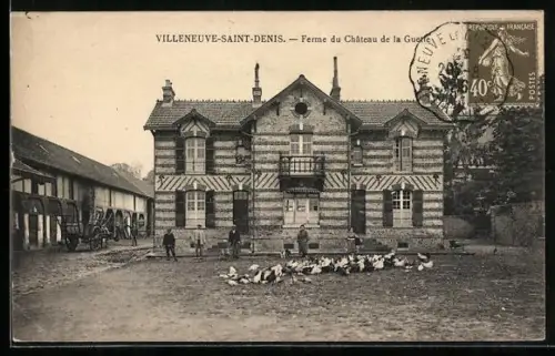 AK Villeneuve-Saint-Denis, Ferme du Château de la Guette